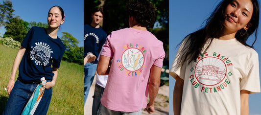 Trouve le t-shirt "Club Pétanque" de ta ville