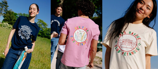 Trouve le t-shirt "Club Pétanque" de ta ville