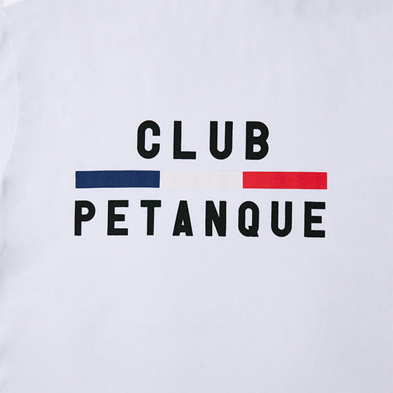 T-shirt Club Pétanque - Sport Détente - Blanc
